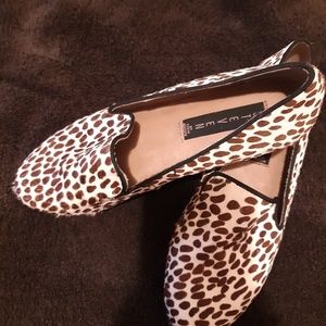 Size 6 Steve Madden leopard print flats